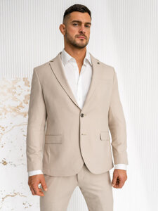 Traje para hombre écru Bolf 02